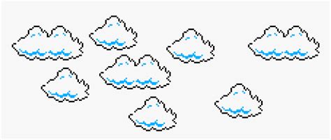 Super Mario Bros Cloud - Super Mario Clouds Png, Transparent Png - kindpng