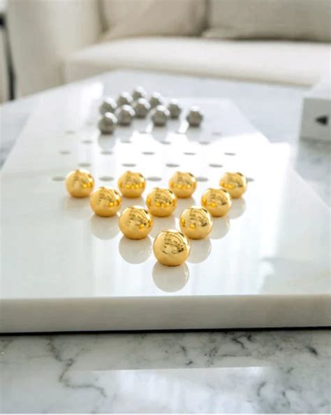 MARBLE GAME BOARD – Marina's Home Decor