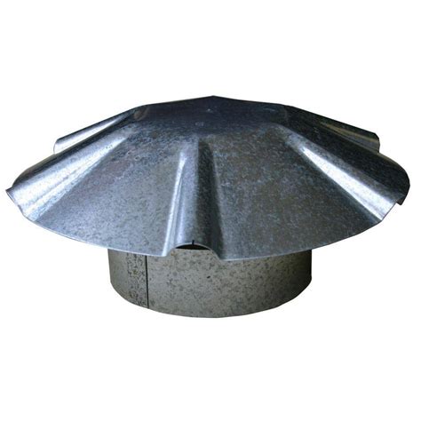 Speedi-Products 4 in. Galvanized Umbrella roof Vent Cap-EX-RCGU 04 - The Home Depot