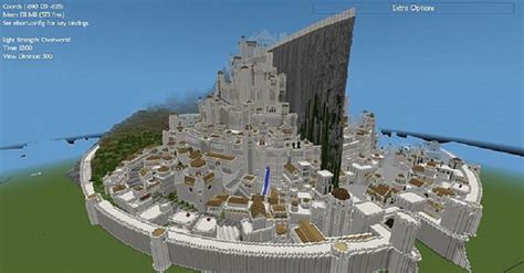 Minecraft : Map Minecraft : Minas Tirith