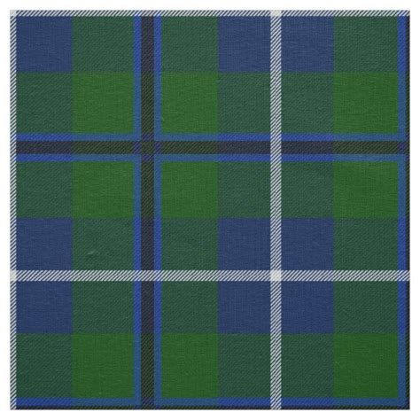 Clan Douglas Modern Tartan Fabric | Zazzle