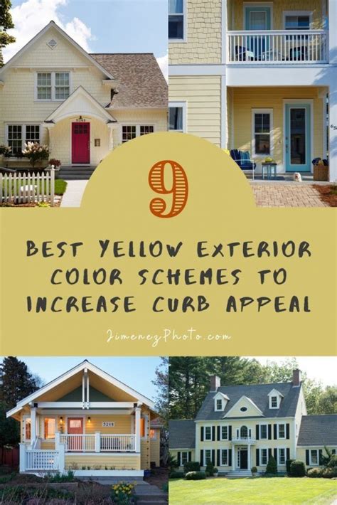 9 Best Yellow Exterior Color Schemes to Increase Curb Appeal in 2024 | Exterior color schemes ...