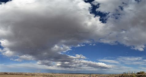 Panoramic Darker Stratus Clouds in the Late Afternoon, 2013-03-21 - Stratus | Colorado Cloud ...