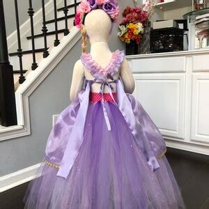 Rapunzel Dress Birthday Rapunzel Dree Party Rapunzel Play Date Dress Rapunzel Outfit Rapunzel ...