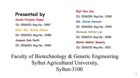 Applications of plant biotechnology | PPT