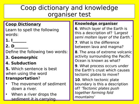 Volcanic products | Teaching Resources