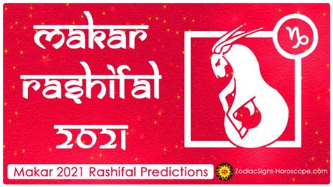 Makar Rashifal 2021 - Makar Rashi 2021 Horoscope Vedic Astrology | ZSH