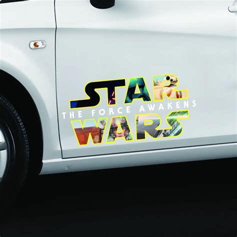 ETIE Car Styling Funny Car Sticker Decal Cool Star Wars Car Side ...