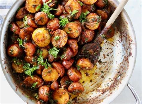 Rustic Potatoes Recipe - FoodsDiary