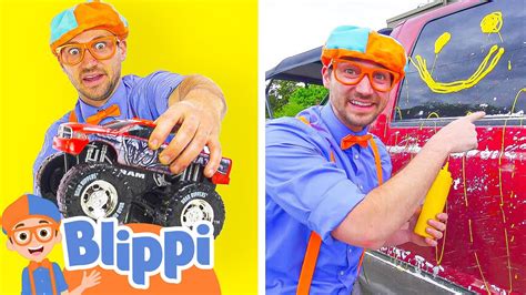 Blippi Learns to Clean Cars! Educational Videos for Kids - YouTube