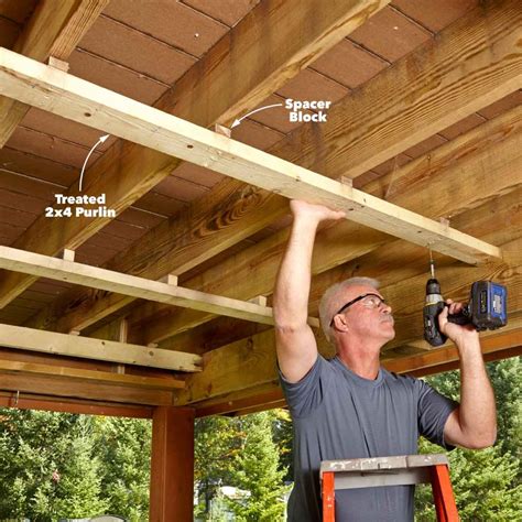 How to Build an Under-Deck Roof | Under deck roofing, Patio under decks ...