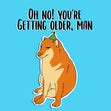 Shiba Inu Dog Meme Happy Birthday Card | Boomf
