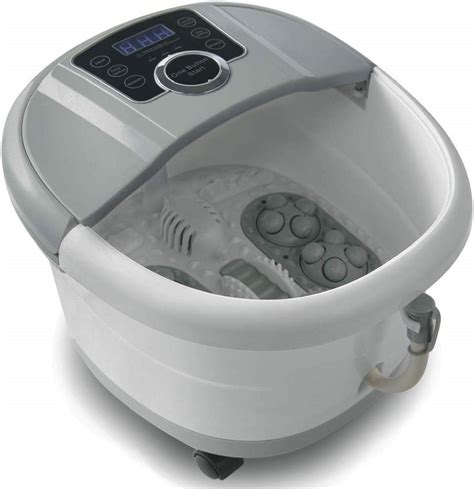 Foot Spa Bath Massager with Heat and Automatic Massage Foot Pedicure ...