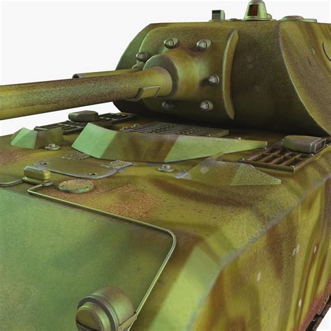 Tank Panzer Viii Maus 3d Model