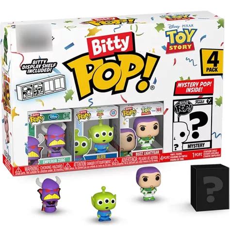 Funko Pop Bitty: Disney Toy Story - Zurg 4 Pack | Envío gratis