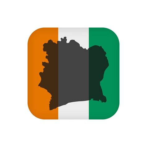 Ivory coast flag, official colors. Vector illustration. 12744295 Vector Art at Vecteezy