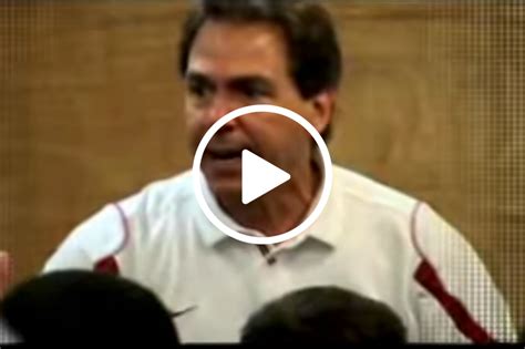 Nick Saban’s “Make Them Quit” Speech Against LSU Gets the Adrenaline Pumping - FanBuzz