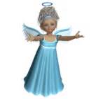 Cute 3D Angel with Blue Dress PNG Picture | Gallery Yopriceville - High-Quality Free Images and ...