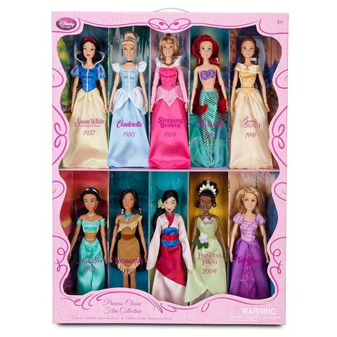 New Classic Disney Princess 10 Doll Set Collection | Disney Pin Forum