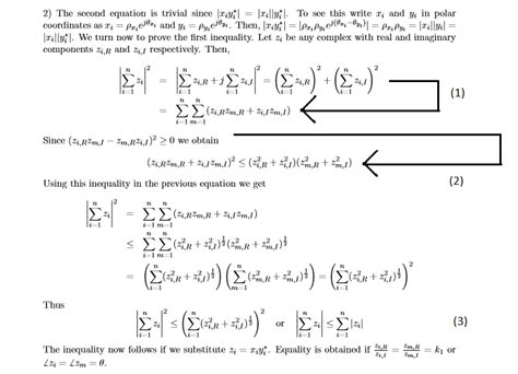 Proof of Cauchy-Schwartz Inequality - Mathematics Stack Exchange