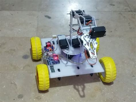 Pick And Place Robotic Arm Vehicle - Arduino Project Hub