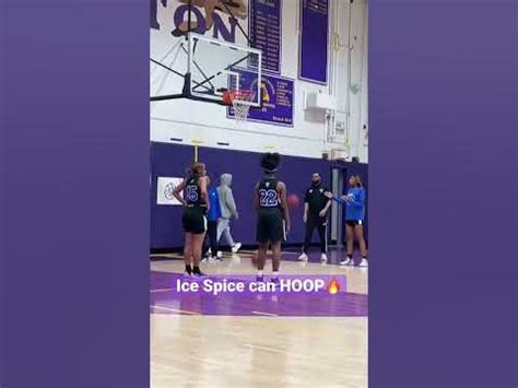 Ice Spice plays basketball 🔥 #shorts - YouTube