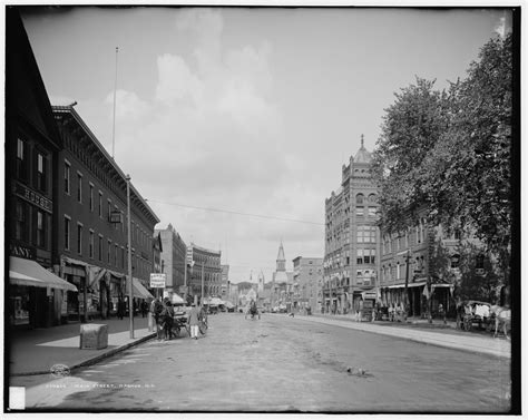 Main Street, Nashua, New Hampshire, 1908. : nashua