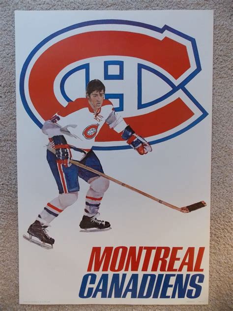 NHL Posters - Montreal Canadiens – Vintage Sports Items