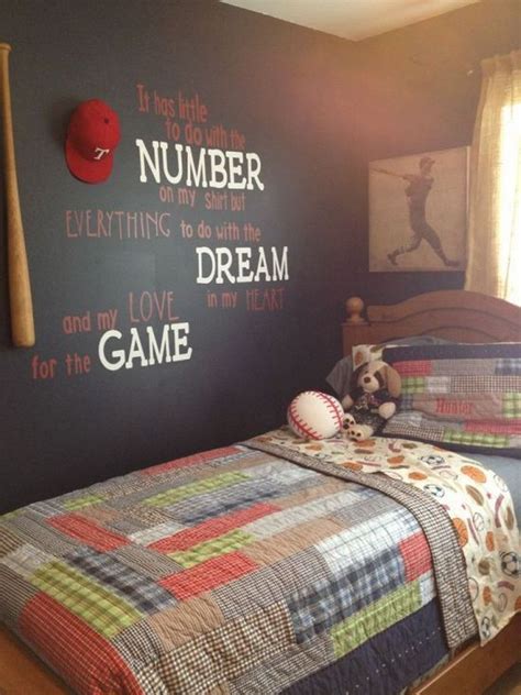 ️ 87 Design Model Makeover Room For A 9 Year Old Boy 48 | Sports themed bedroom, Baseball themed ...