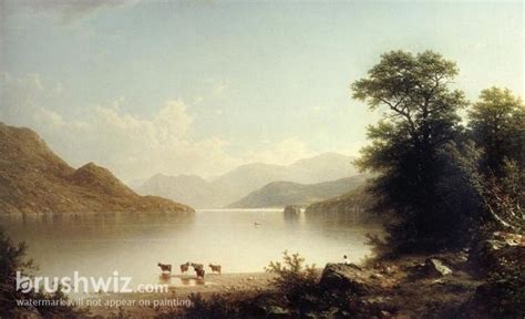 Lake George by John William Casilear - Oil Painting Reproduction