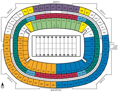 Bryant-Denny Stadium Seating Chart