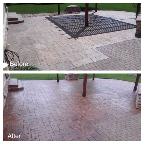 Stamped, Decorative Concrete Sealing | Dayton, Cincinnati, Columbus, OH