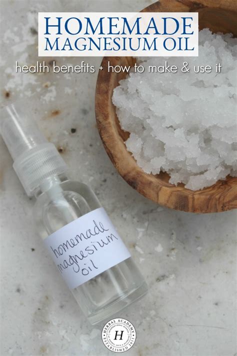 How To Make & Use Homemade Magnesium Oil | Herbal Academy