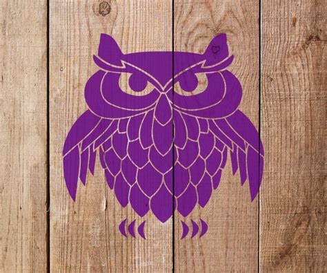 Owl Wall Stencil
