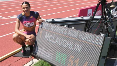 Sydney McLaughlin Breaks Own World Record at US... - IZAFOODIE.com