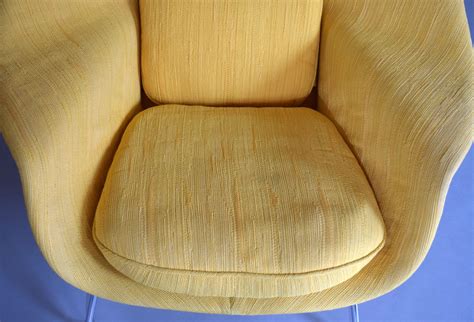 Early Authentic Knoll Saarinen Womb Chair & Ottoman - SOLD — Vintage Modern Maine