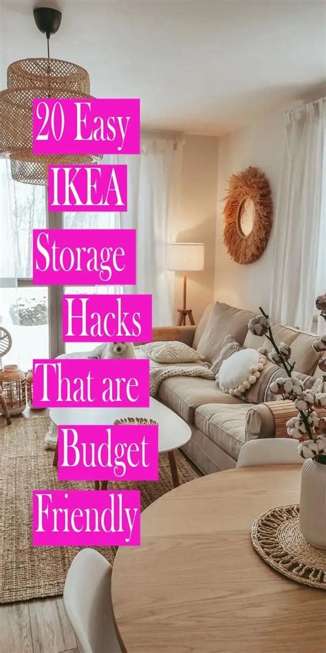 20 Easy IKEA Storage Hacks That Are Budget Friendly | Ikea storage, Storage hacks, Diy ikea hacks