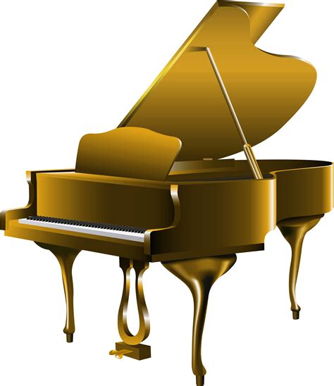 Clip Arts Related To Transparent Piano Clip Art - Clip Art Library