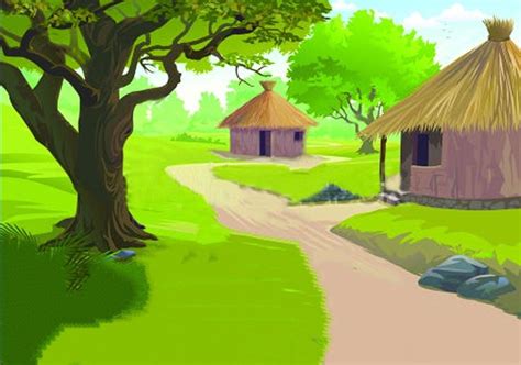 A village | Backdrops backgrounds, Anime scenery, Animation background