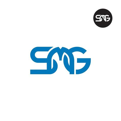 Letter SMG Monogram Logo Design 36288658 Vector Art at Vecteezy