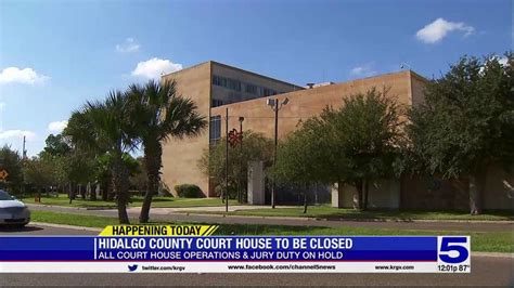 Hidalgo County Courthouse temporarily closing for AC repairs