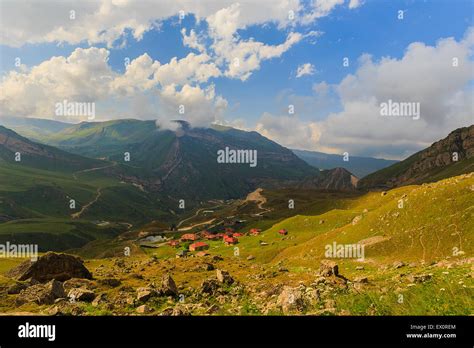 Сottage in the mountains National Park Shahdag(Azerbaijan Stock Photo ...