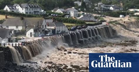 Cornwall flooding: footage shows elderly couple's dramatic rescue ...