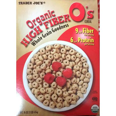 Top 50 most popular: fiber cereal