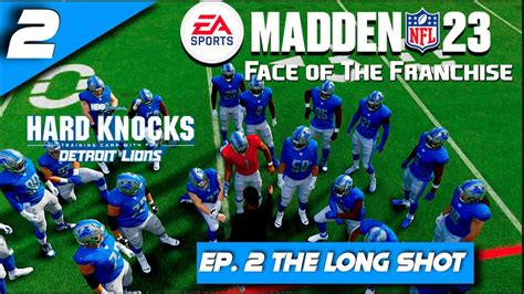 Madden 23 Face of The Franchise QB Career Mode- HARD KNOCKS W/ LIONS ...