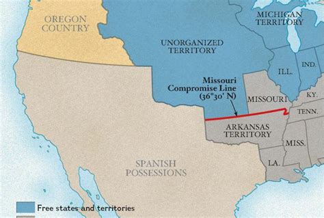 Three Fifths Compromise Map