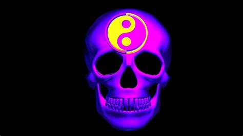 [18+] Awesome Neon Skull Wallpapers - Wallpaper Access