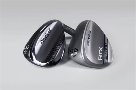 Cleveland RTX ZipCore Wedges Available in Black Satin and Tour Rack Finishes