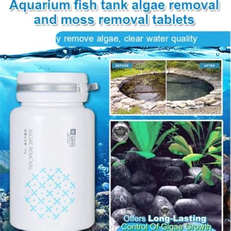 VIVINICE Algae Removal and Moss Removal Aquarium Algae Removal Potion ...