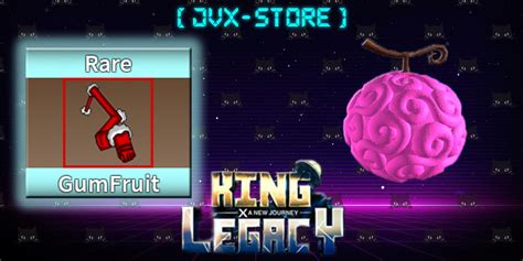 Beli Item Gum ( Rubber ) Fruit / Gomu Gomu No Mi [ King Legacy ] (Baca Deskripsi) Roblox ...